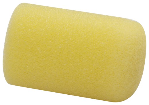 Валик поролоновый желтый с ручкой "мини" 50 мм + 2 сменных ролика