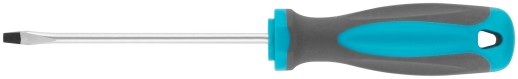 Отвертка, CrV сталь, прорезиненная ручка SL4 x 100 мм