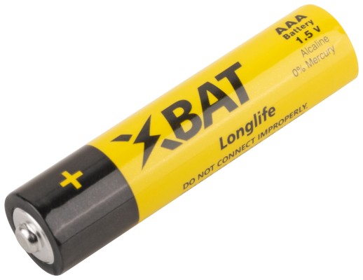 Батарейка щелочная, 1.5 В, тип АAА, 12 шт.