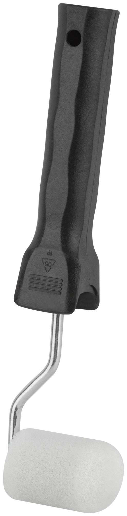 Валик поролоновый белый с ручкой "мини" 50 мм