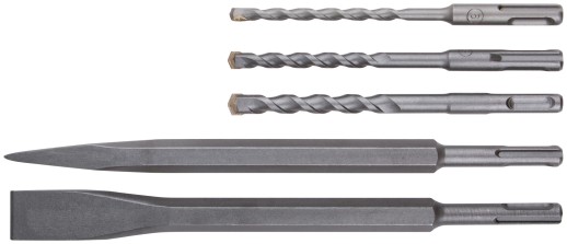 Перфоратор монтажный 620 Вт; 0-870 об/мин; 0-3900 уд/мин; 2,6 Дж; 3 реж.; SDS-plus; реверс; 3,1 кг ; кейс