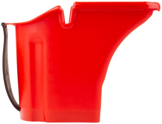 Ковш для краски 1,6 л. с фиксируемой ручкой, красный