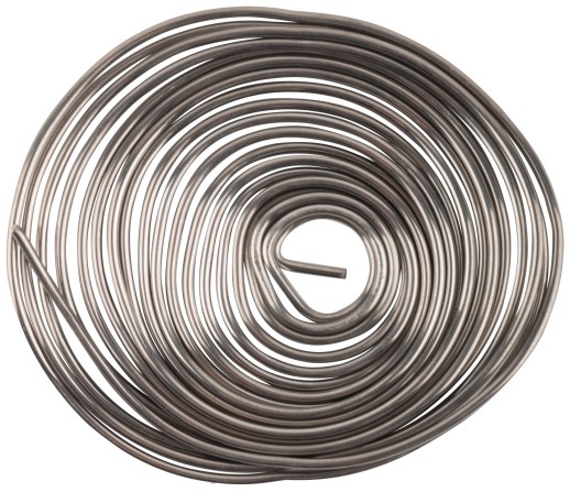 Припой ПОС 61 c канифолью, проволока диаметр 1 мм, "улитка", 10 гр.