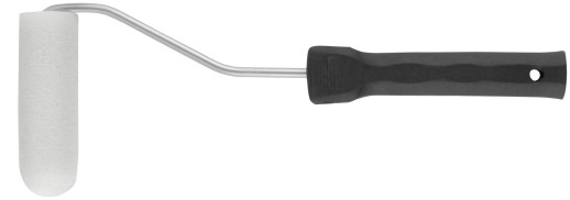 Валик поролоновый белый с ручкой "мини" 100 мм