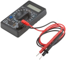 Мультиметр 0,1 мВ-1000 В; 0,1 В-750 В; 1 мкА-10 А; 0,1 Ом-2 МОм; коробка