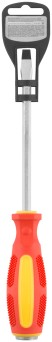 Отверткa ударная, CrV сталь, шестигранное сквозное жало с бойком, прорезиненная ручка  8х150 мм SL