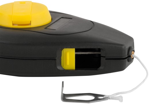 Шнур малярный отбойный, ABS пластиковый корпус 30 м + краска разметочная 125 гр.