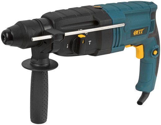 Перфоратор монтажный 900 Вт; 0-1150 об/мин; 0-5100 уд/мин; 3,3 Дж; 3 реж.; SDS-plus; реверс; 3,3 кг; кейс
