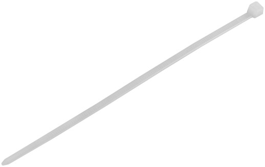 Хомуты нейлоновые для проводов, белые 100 шт., 3,6х150 мм