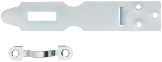 Накладка дверная "НД1" 125х30 мм, цинк