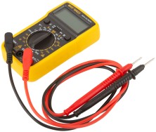 Мультиметр 0,1 мВ-600 В; 0,1 В-600 В; 1 мкА-10 А; 0,1 Ом-2 МОм; коробка