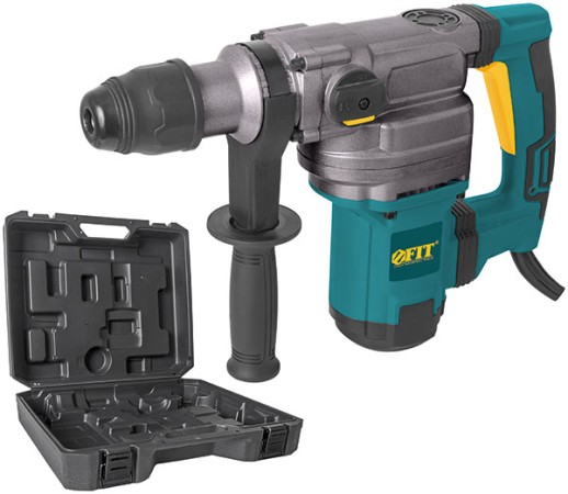 Перфоратор демонтажный 1400 Вт; 0-520 об/мин; 0-4100 уд/мин; 9 Дж; 2 реж.; SDS-MAX; 6,65 кг; кейс