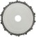Диск отрезной цепной по дереву, толщина реза 6 мм, посадочный диаметр 22,2 мм, 125 мм