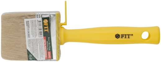 Макловица, натур.светлая щетина, пластиковый корпус, полая ручка, "мини" 30 х 70 мм