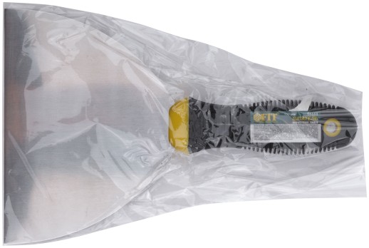 Шпатель, нерж.сталь, черно-желтая прорезин.ручка 6" (150 мм)