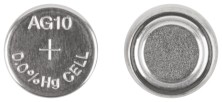 Батарейка щелочная, 1.5 В, тип АG10, 10 шт.