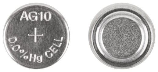 Батарейка щелочная, 1.5 В, тип АG10, 10 шт.