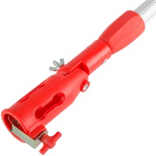 Удлинитель телескопический двухсекционный, алюминий, с винтовым адаптером, 1200-2000 мм