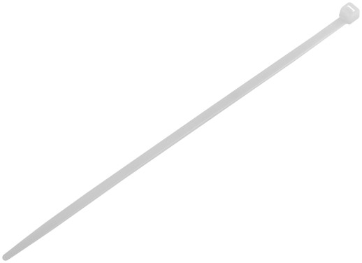 Хомуты нейлоновые для проводов, белые 100 шт., 4,8х200 мм