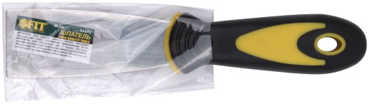 Шпатель, нерж.сталь, прорезиненная ручка 1,5" (38 мм)