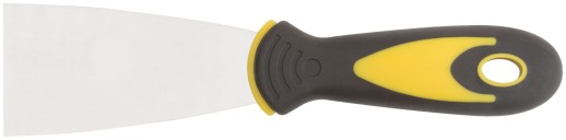 Шпатель, нерж.сталь, прорезиненная ручка 2" (50 мм)