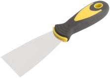 Шпатель, нерж.сталь, прорезиненная ручка  2" (50 мм)