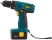 Дрель-Шуруповерт акк. 14,4 В; 0-550 об/мин; 12,0 Нм; 1 (Ni-Cd) 1,2 Ач; 3-5 ч.; рез. накл.; коробка