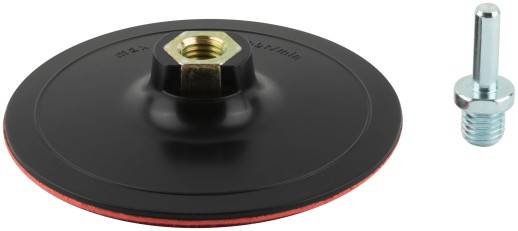 Насадка с липучкой для дрели и УШМ Cutop Profi, 125 мм твердая