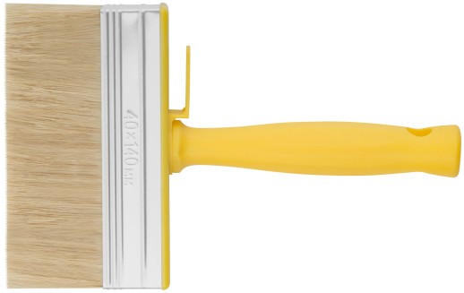 Макловица, натур.светлая щетина, пластиковый корпус, полая ручка, "мини" 40 х 140 мм