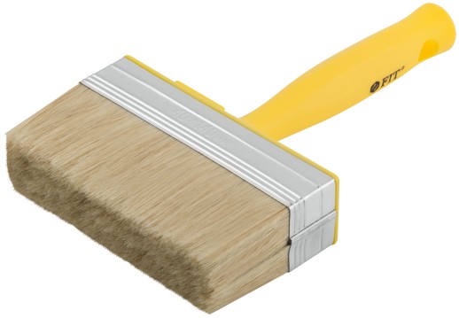 Макловица, натур.светлая щетина, пластиковый корпус, полая ручка, "мини" 40 х 140 мм