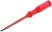 Отвертка изолированная 1000 В, CrV сталь, пластиковая ручка  4х100 мм SL