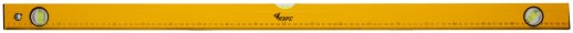Уровень "Лайт", 3 глазка, желтый корпус, шкала 1000 мм