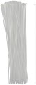 Хомуты нейлоновые для проводов, белые 100 шт., 4,8х500 мм