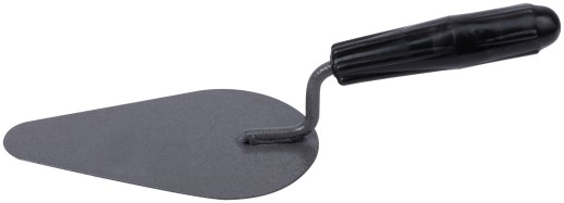Кельма с пластиковой ручкой плиточника, полимерное покрытие КП 175 мм