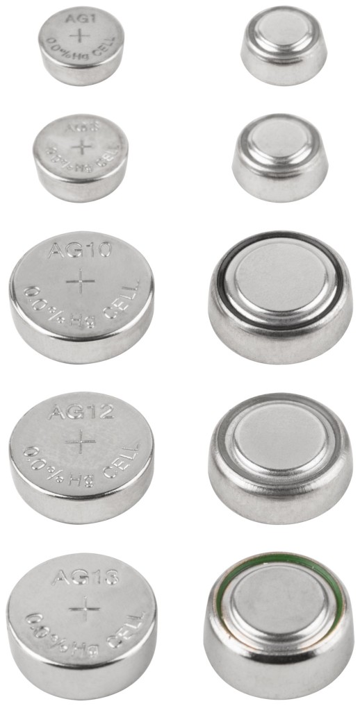 Батарейка щелочная, тип AG1*2 шт, AG3*2 шт, AG10*2 шт, AG12*2 шт, AG13*4 шт