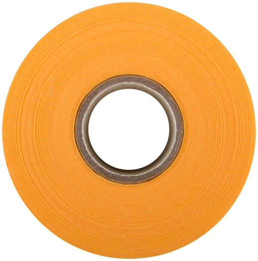 Clever Cover: укрывная пленка с золотистой малярной лентой, статически заряжена, 7 мкр., 140 см х 33 м