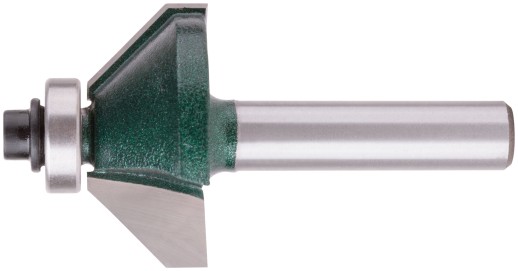 Фреза кромочная конусная с подшипником DxHxL=30х12х57,3 мм