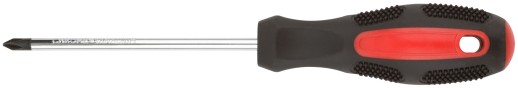 Отвертка "Мастер", CrV сталь, прорезиненная ручка 5х100 мм РН1