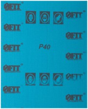 Листы шлифовальные водостойкие на тканевой основе, алюминий-оксидные, Профи 230х280 мм, 10 шт.  Р 40