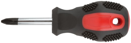 Отвертка "Мастер", CrV сталь, прорезиненная ручка 6х38 мм РН2