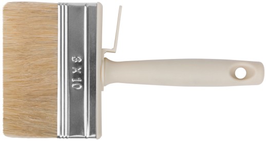 Макловица, натур. светлая щетина, пластиковый корпус "мини" 30 х 100 мм