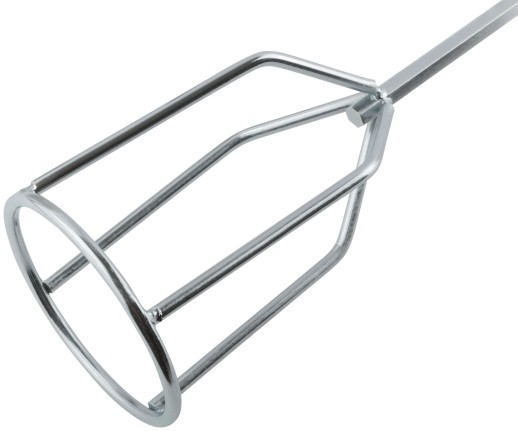 Миксер для строительных смесей повышенной вязкости оцинкованный 100х600 мм