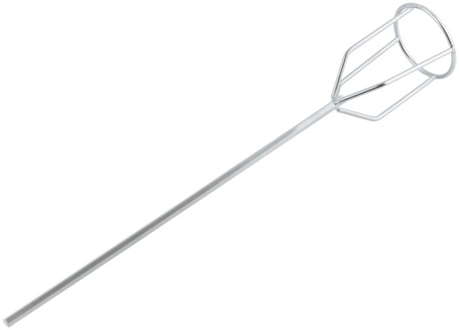 Миксер для строительных смесей повышенной вязкости оцинкованный 100х600 мм