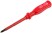 Отвертка изолированная 1000 В, CrV сталь, пластиковая ручка РН2 х 100 мм