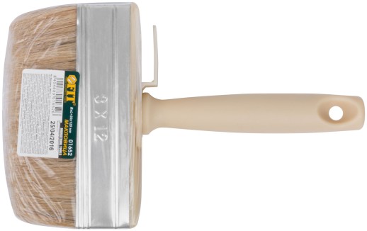 Макловица, натур. светлая щетина, пластиковый корпус "мини" 30 х 120 мм