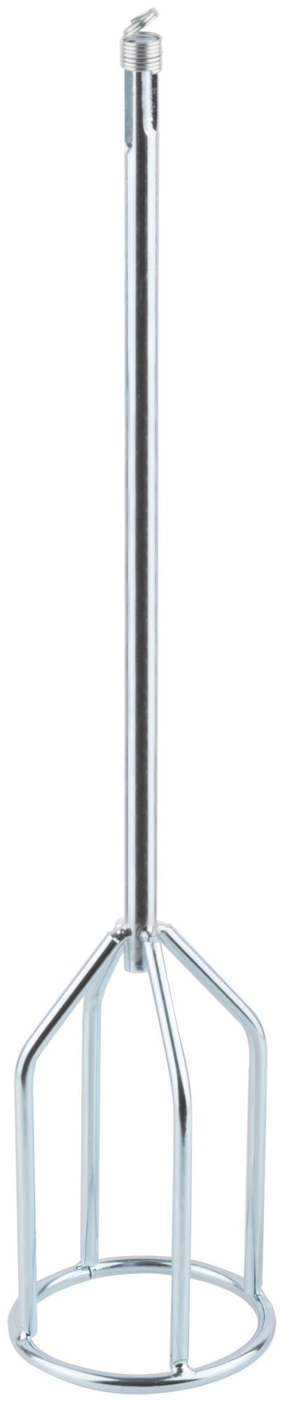 Миксер для строительных смесей повышенной вязкости оцинкованный, хвостовик SDS-PLUS  80х400 мм