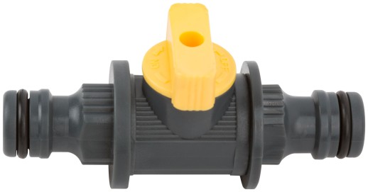 Переходник пластиковый с запорным клапаном (быстросъемное соединение)