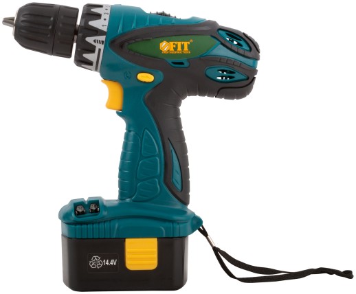 Дрель-Шуруповерт акк. 14,4 В; 0-550 об/мин; 15,0 Нм; 2 (Ni-Cd) 1,3 Ач; 3-5 ч.; рез. накл.; кейс