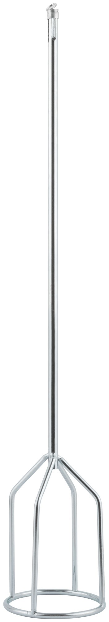 Миксер для строительных смесей повышенной вязкости оцинкованный, хвостовик SDS-PLUS 100х600 мм