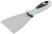 Шпатель, нерж.сталь, прорезиненная ручка 80 мм